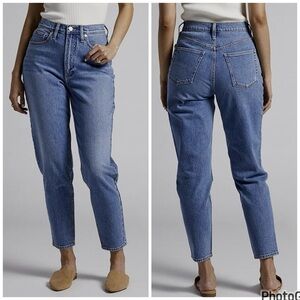 Silver Jeans Classic Mom Jean Size 24 Western Glove Works High Waist Tapered